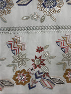 2/4 mm Sequin Embroidered Tulle Mesh Fabric — fabric photo 2
