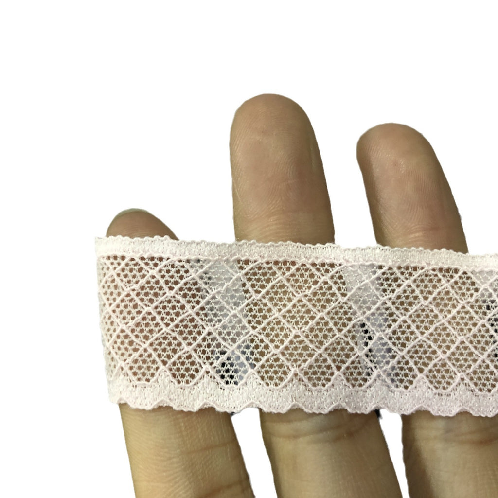 Narrow Stretch Lace Trim 2.6 cm — fabric photo 5