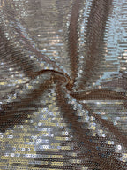 Horizontal Stripe Knit 3mm Sequin Fabric — fabric photo 5