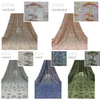 Multicolor 2/3 mm Sequin Embroidered Bridal Fabric
