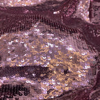 Vertical Stripe 5mm Sequin Embroidery Fabric — fabric photo 4