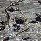 Colorful 3/5mm Sequin Dress Fabric — fabric photo 4