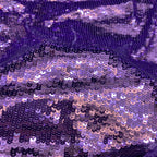 Vertical Stripe 5mm Sequin Embroidery Fabric — fabric photo 5