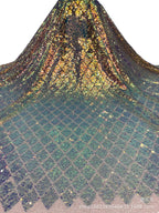 Decorative Embroidery Bridal Fabric