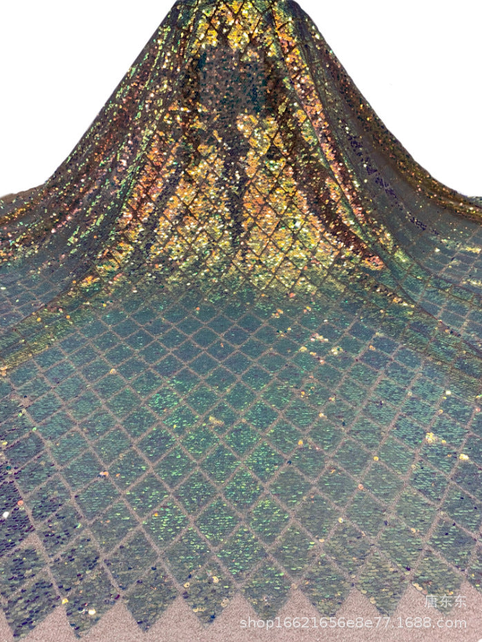 Decorative Embroidery Bridal Fabric