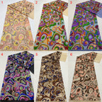 Warm-Color 3 mm Mixed Sequin Embroidered Fabric — fabric photo 2