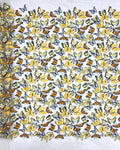 3D Butterfly Multicolor Embroidered Appliqué Fabric — fabric photo 6
