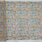 Geometric Multicolor Sequin Embroidery Fabric — fabric photo 2