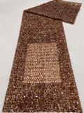 Cutwork Water-Soluble 7mm Sequin Ribbon Fabric — fabric photo 6