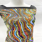 Heavy 3–5mm Iridescent Sequin Embroidered Fabric