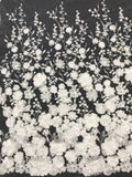 Multicolor Asymmetric Appliqué Fabric