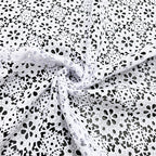 Small Floral Embroidered Guipure Lace Fabric — fabric photo 2