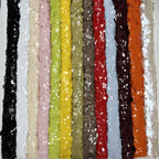 Oversized 12–40mm Sequin Embroidered Chiffon — fabric photo 5