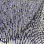 Straight Fringe Laminated Sequin Fabric — fabric photo 4