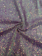 5 mm Sequin Embroidered Bridal Fabric – Design 20735 — fabric photo 3