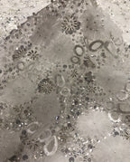 Heavy Sequin & Bugle-Bead Embroidered Bridal Fabric – Design 84255 — fabric photo 2