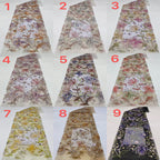 Sheer Base Rope Bead & Sequin Fabric — fabric photo 2