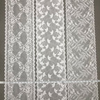 Double-Scallop Stretch Nylon Lace Trim 10 cm — fabric photo 2