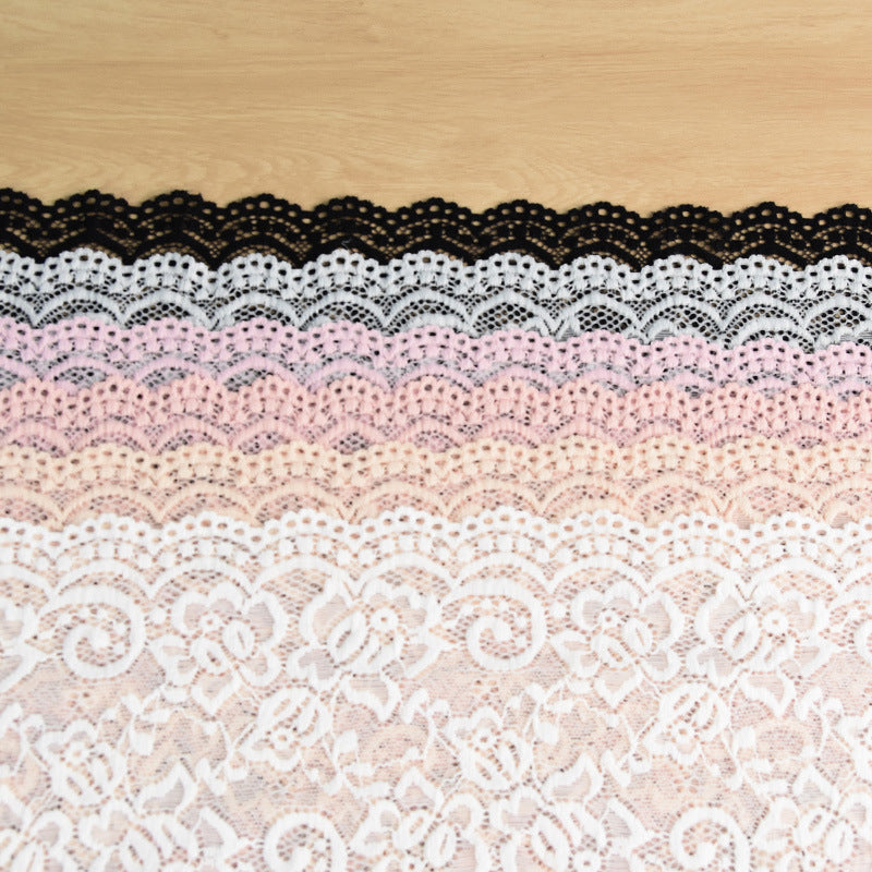 Stretch Lace Trim - 15 to 45 cm Width Options — fabric photo 3