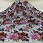 Multicolor Laminated Sequin Embroidery Fabric – 8 Colorways — fabric photo 4