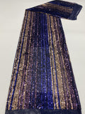 Stretch Mesh with 3mm Thread Sequin Embroidery — fabric photo 6
