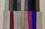 Multicolor 3 mm Sequin Embroidered Stretch Mesh Fabric — fabric photo 3