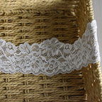 Textured Narrow Lace Trim 7.5 cm