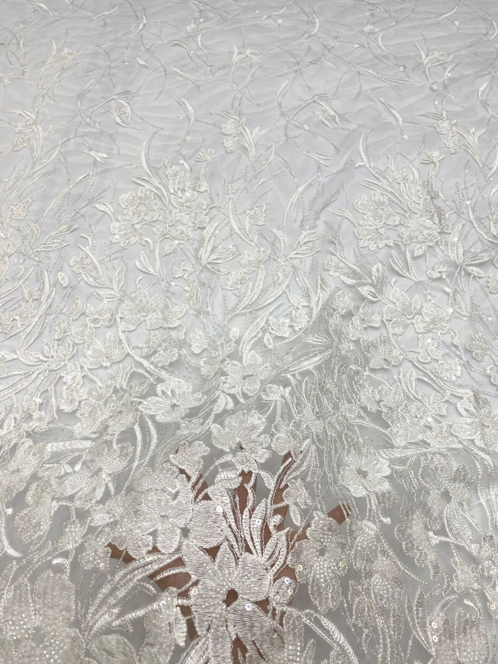 Bead Foam & Sequin Embroidery for Formal Wear — fabric photo 4
