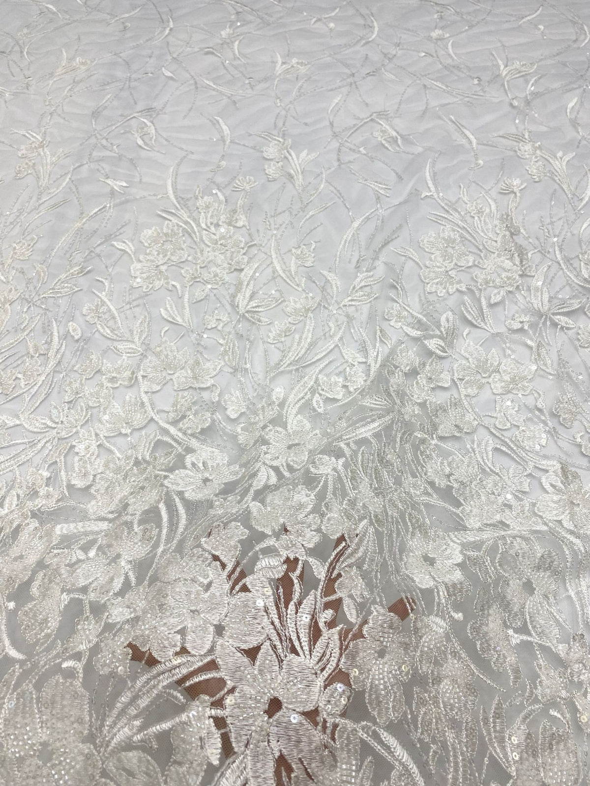 Bead Foam & Sequin Embroidery for Formal Wear — fabric photo 4