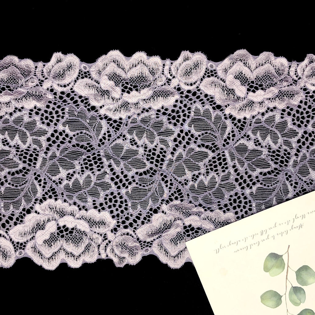 Two-Tone Wide Lace Trim 18 cm — fabric photo 6
