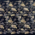 Vintage Multisize Sequin Velvet Fabric — fabric photo 2