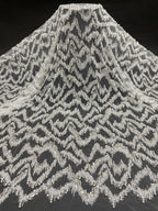Heavy Foam Bead Sequin Dressmaking Fabric — fabric photo 6