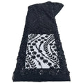 Bugle Bead & Seed Bead Mesh Lace