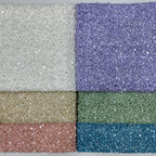 Lace-Base Raised Bead and Sequin Embroidered Fabric — fabric photo 2