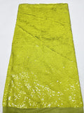 Dense Mesh with 5mm Sequin Embroidery — fabric photo 6