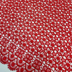 Ditsy Floral Cutwork Water-Soluble Guipure Lace Fabric
