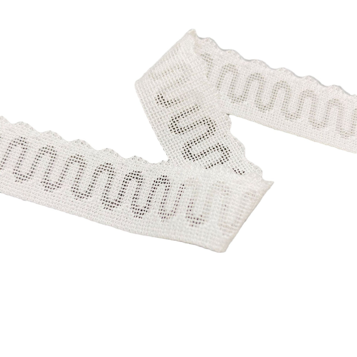 Single-Scallop Narrow Stretch Nylon-Spandex Lace Trim 1.5 cm — fabric photo 3