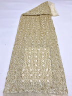 Stretch Mesh 9/12mm Rolled Sequin Fabric — fabric photo 6