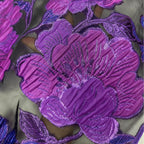 3D Decorative Embroidery Lace Fabric — fabric photo 2