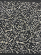 Dragonfly Raised-Bead and 3/5 mm Crystal Sequin Fabric — fabric photo 5