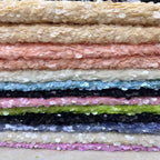 Heavy 5/7/9 mm Sequin Embroidered Bridal Fabric — fabric photo 2