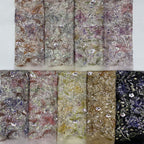 Sheer Base Rope Bead & Sequin Fabric — fabric photo 4