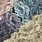 Two-Tone Wide Lace Trim 18 cm — fabric photo 4