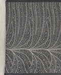 Crystal-Look Sequin & Bubble-Bead Embroidered Bridal Fabric – Design 09407 — fabric photo 6