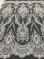 Foam Bead & 2/4mm Sequin Embroidery Fabric — fabric photo 2