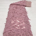 Floral Beaded Sequin Embroidery Fabric for Gowns — fabric photo 2