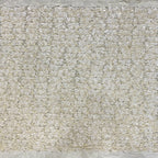 Dense Multisize Sequin Embroidered Chiffon — fabric photo 2