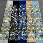 Multicolor Embroidered Bridal Fabric – Design 29087 — fabric photo 2