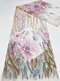 Laser-Cut & Printed Lace Fabric — fabric photo 6