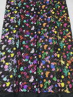 Multicolor 3 mm Sequin Embroidered Bridal Fabric – Design 87359 — fabric photo 2